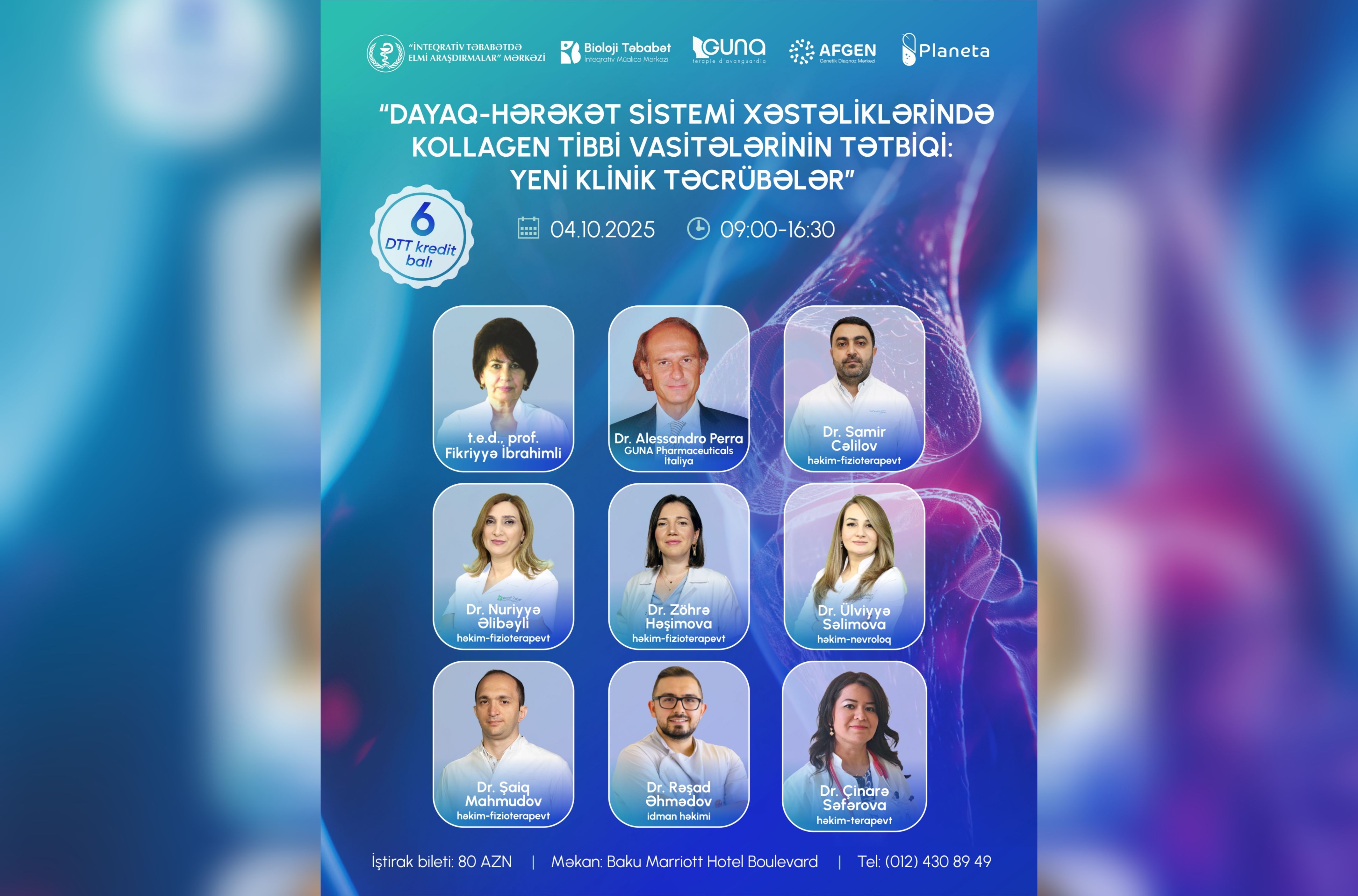 Bakıda dayaq-hərəkət sisitemi xəstəliklərinə aid beynəlxalq konfrans keçiriləcək -  FOTO