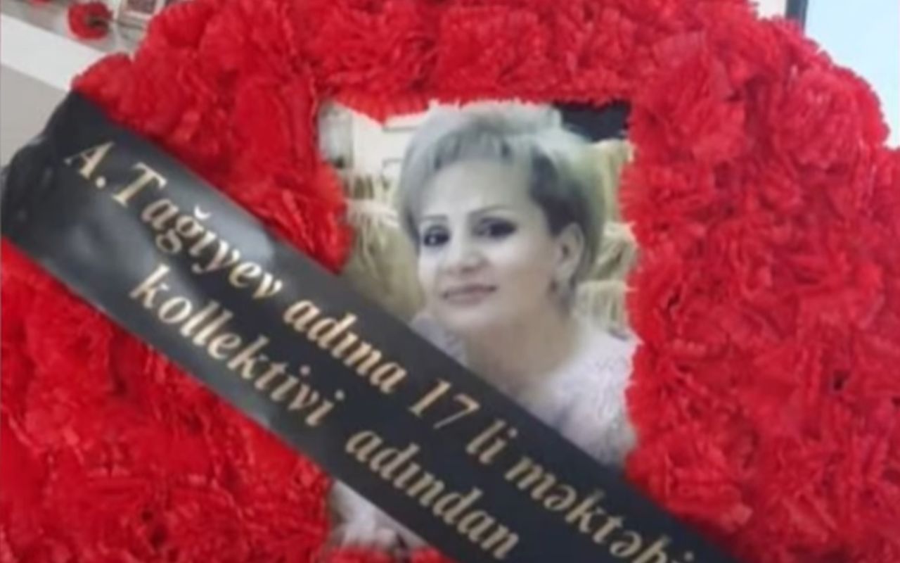 Müəllim dərs zamanı vəfat etdi -  VİDEO