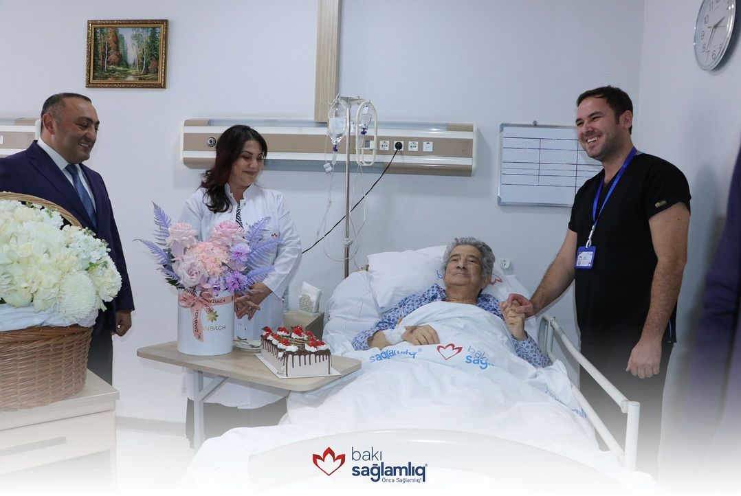 Xalq artisti 88 yaşını xəstəxanada   belə qeyd etdi