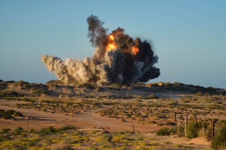 Minaya düşən şəxsin ayağı amputasiya olundu 