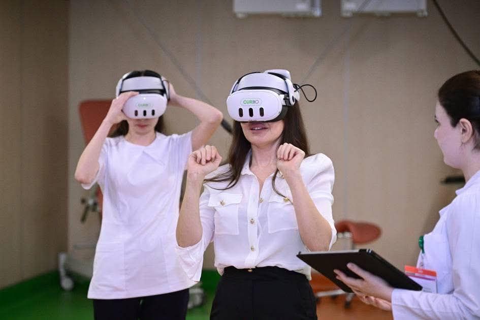 Yeni Klinikada Yeni Robotik Reabilitasiya və Sümük İliyi Transplantasiyası mərkəzlərinin açılışı oldu -  FOTO