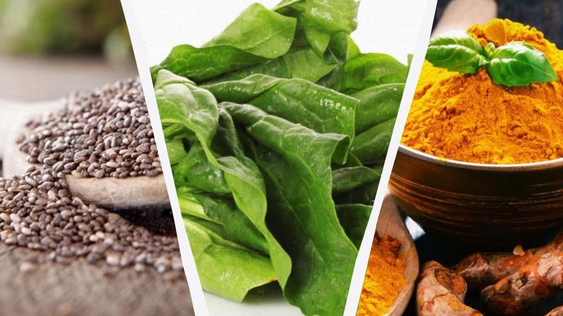  Qocalmanı yavaşladan  9 super qida