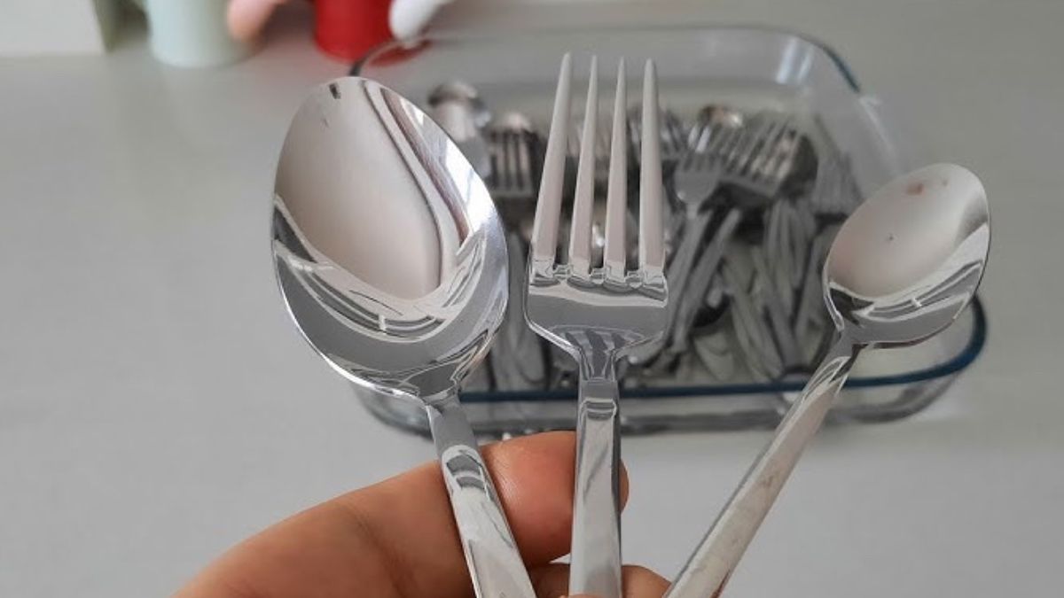 Pası tamamilə təmizləyir -  Bıçaq-çəngəl güzgü kimi olur