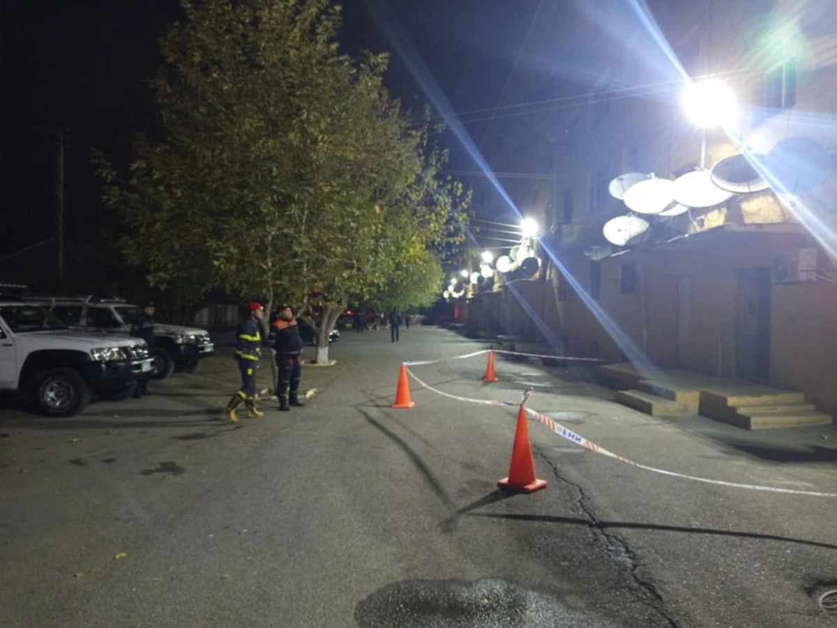 Goranboyda bina çökdü -  Yaralananların son durumu - FOTO