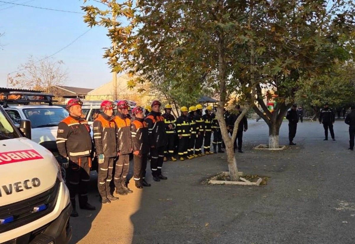 Goranboyda bina çökdü -  Yaralananların son durumu - FOTO