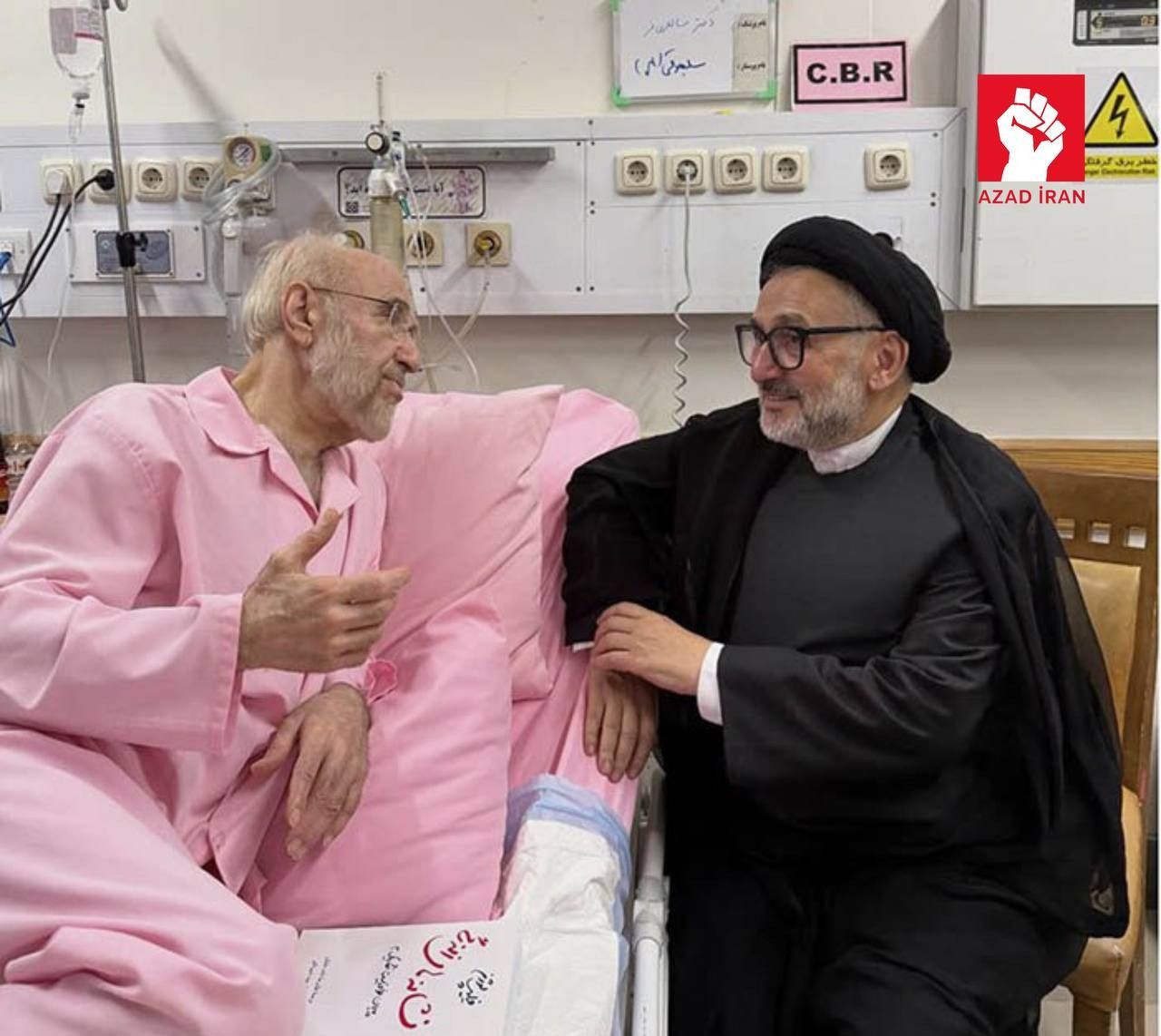 Sabiq prezident xəstəxanaya yerləşdirildi -  FOTO