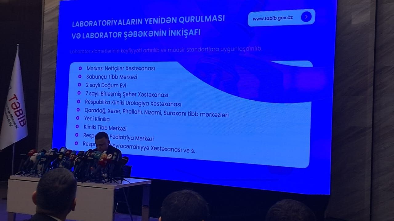 "2 500-dək tibbi avadanlıq, cihaz və tibbi inventarlar satın alınıb” 