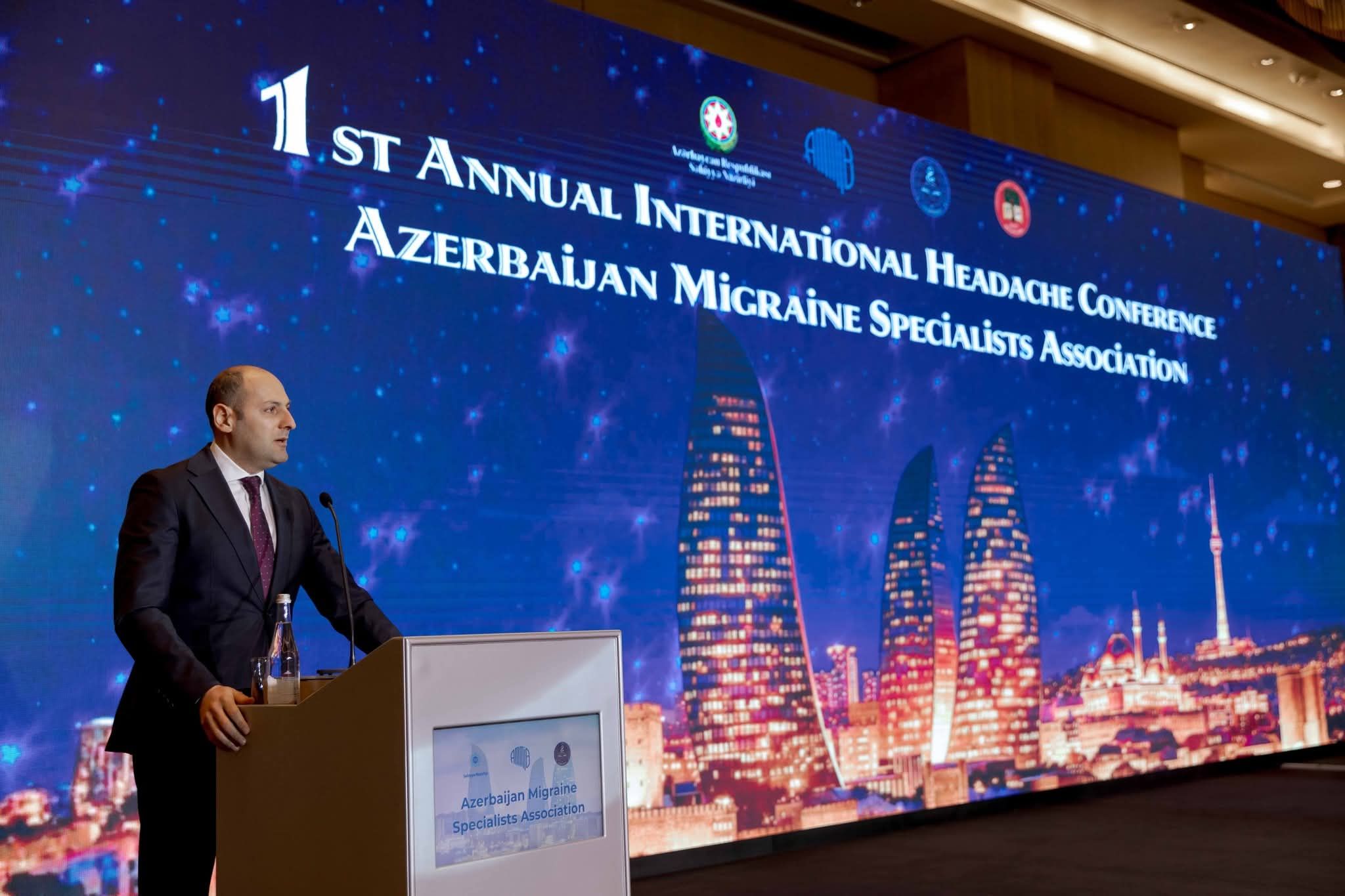 Azərbaycan Miqren Mütəxəssislərinin I illik Beynəlxalq Konfransı baş tutdu -  FOTO