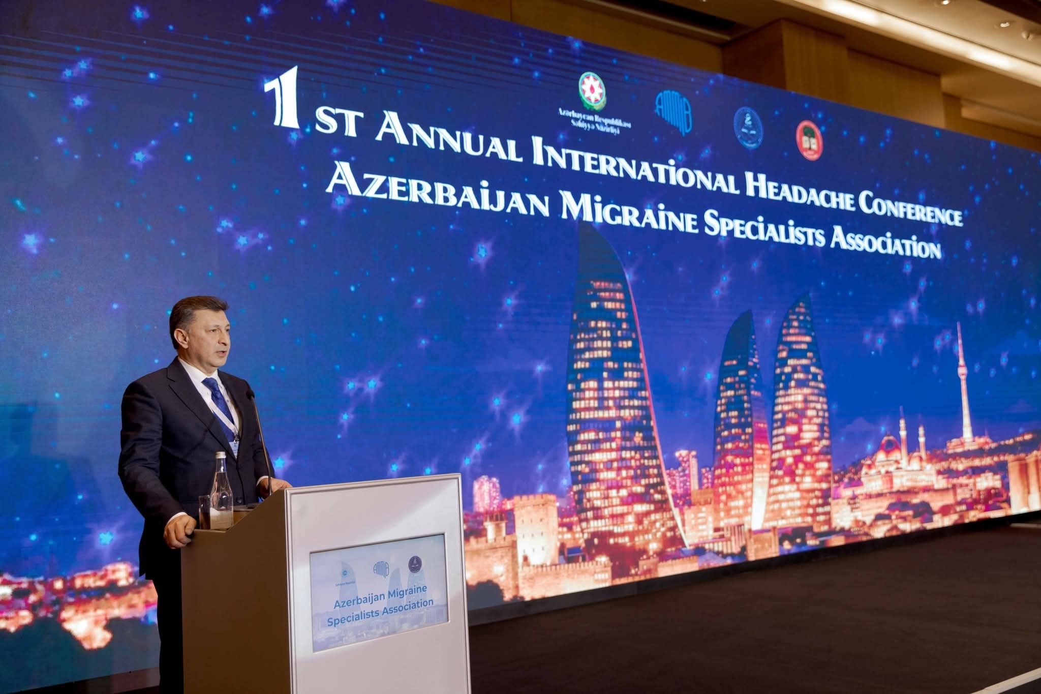 Azərbaycan Miqren Mütəxəssislərinin I illik Beynəlxalq Konfransı baş tutdu -  FOTO