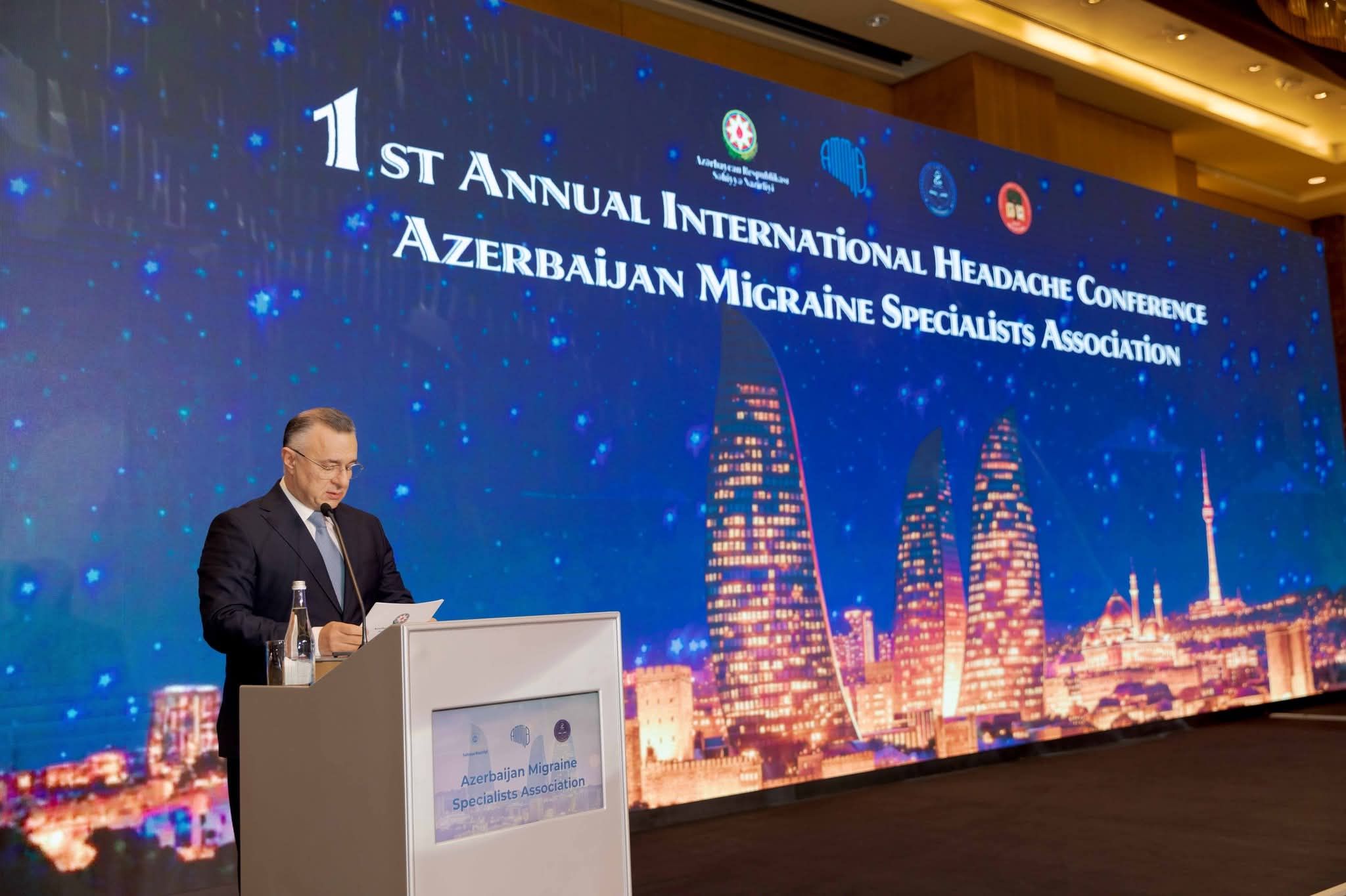 Azərbaycan Miqren Mütəxəssislərinin I illik Beynəlxalq Konfransı baş tutdu -  FOTO