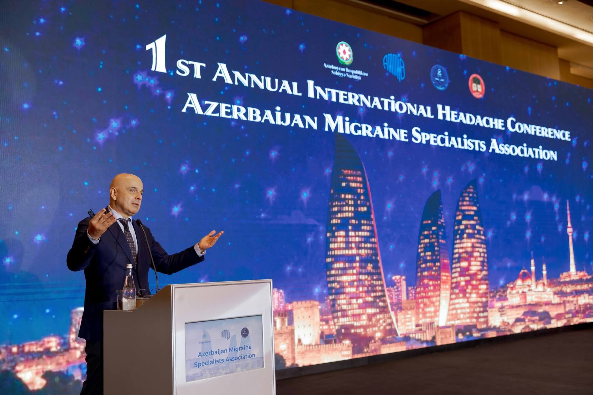 Azərbaycan Miqren Mütəxəssislərinin I illik Beynəlxalq Konfransı baş tutdu -  FOTO