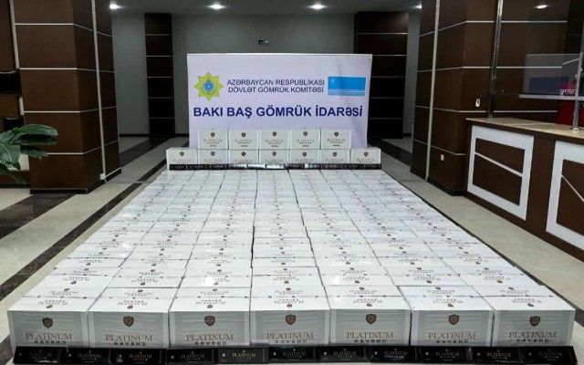 Ölkəyə gətirilən 1 milyondan çox siqaretin   satılmasının qarşısı alındı