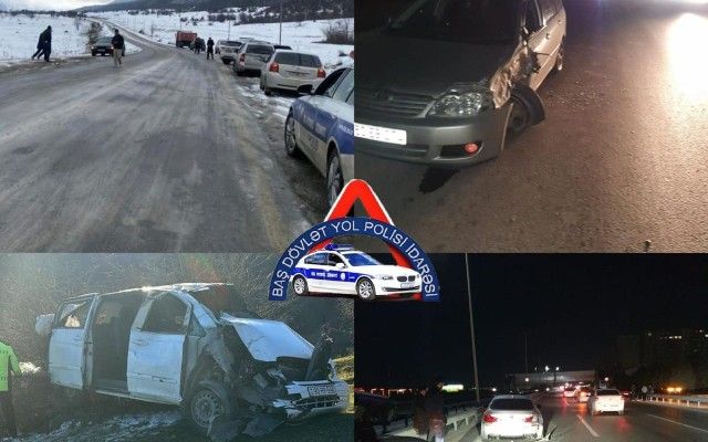 Bayram günlərində 6 nəfər qəzada ölüb 