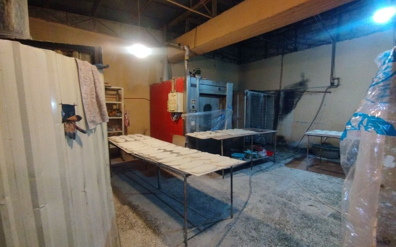 Çörək emalı müəssisəsində yoxlama -  FOTO