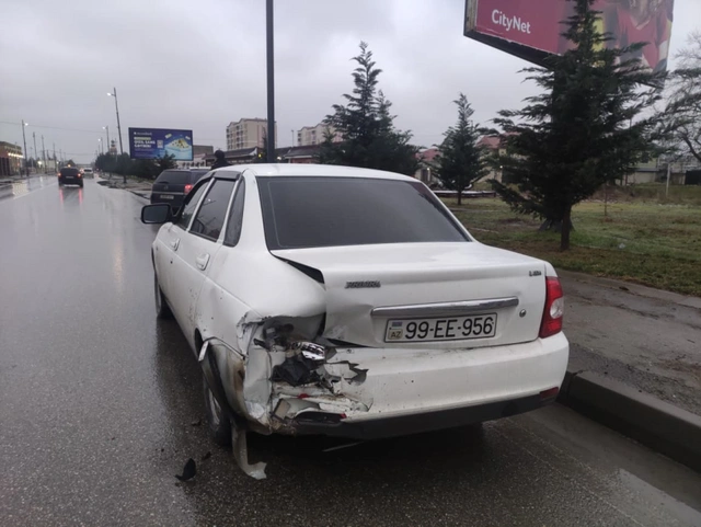 Xaçmazda zəncirvari qəza:  Xəsarət alan var - FOTO