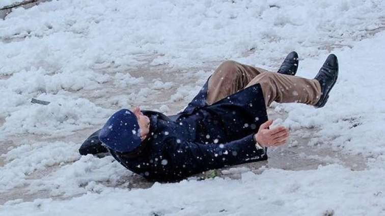 Qarlı havada xəsarət alanların  SAYI