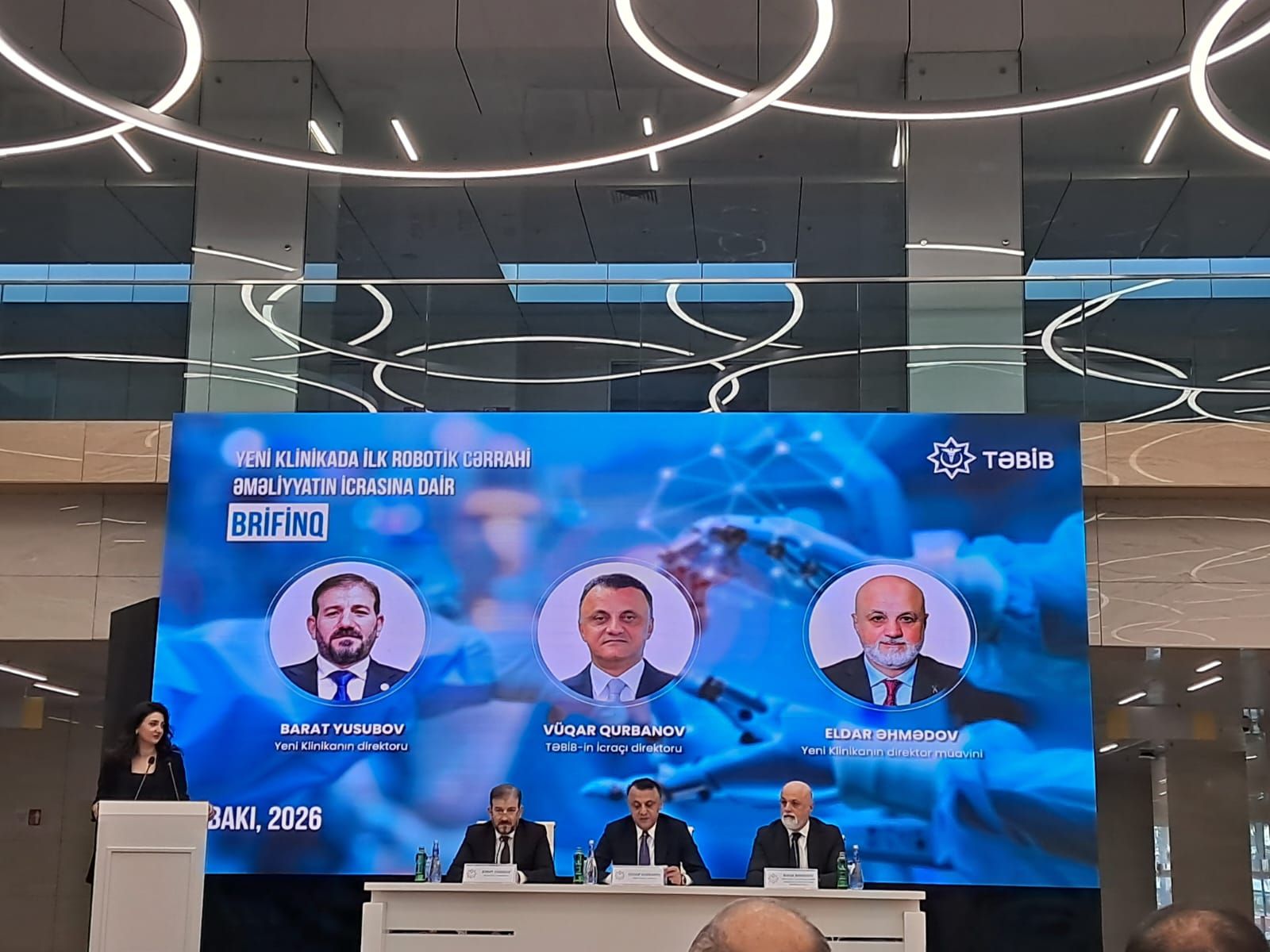 "Bu sistemlə cərrah Bakıdan Gəncədəki əməliyyata qoşula biləcək" 