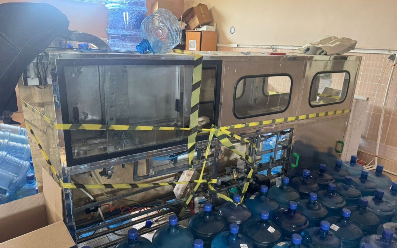 32 su istehsalı müəssisəsində yoxlama -  Nöqsanlar aşkarlandı - FOTO