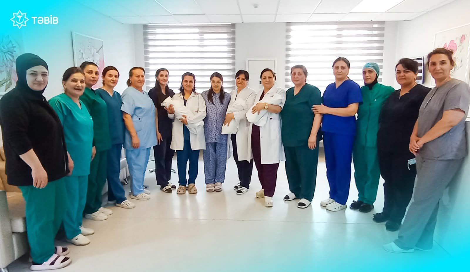 Masallı Rayon Mərkəzi Xəstəxanasında üçəm dünyaya gəldi -  FOTO