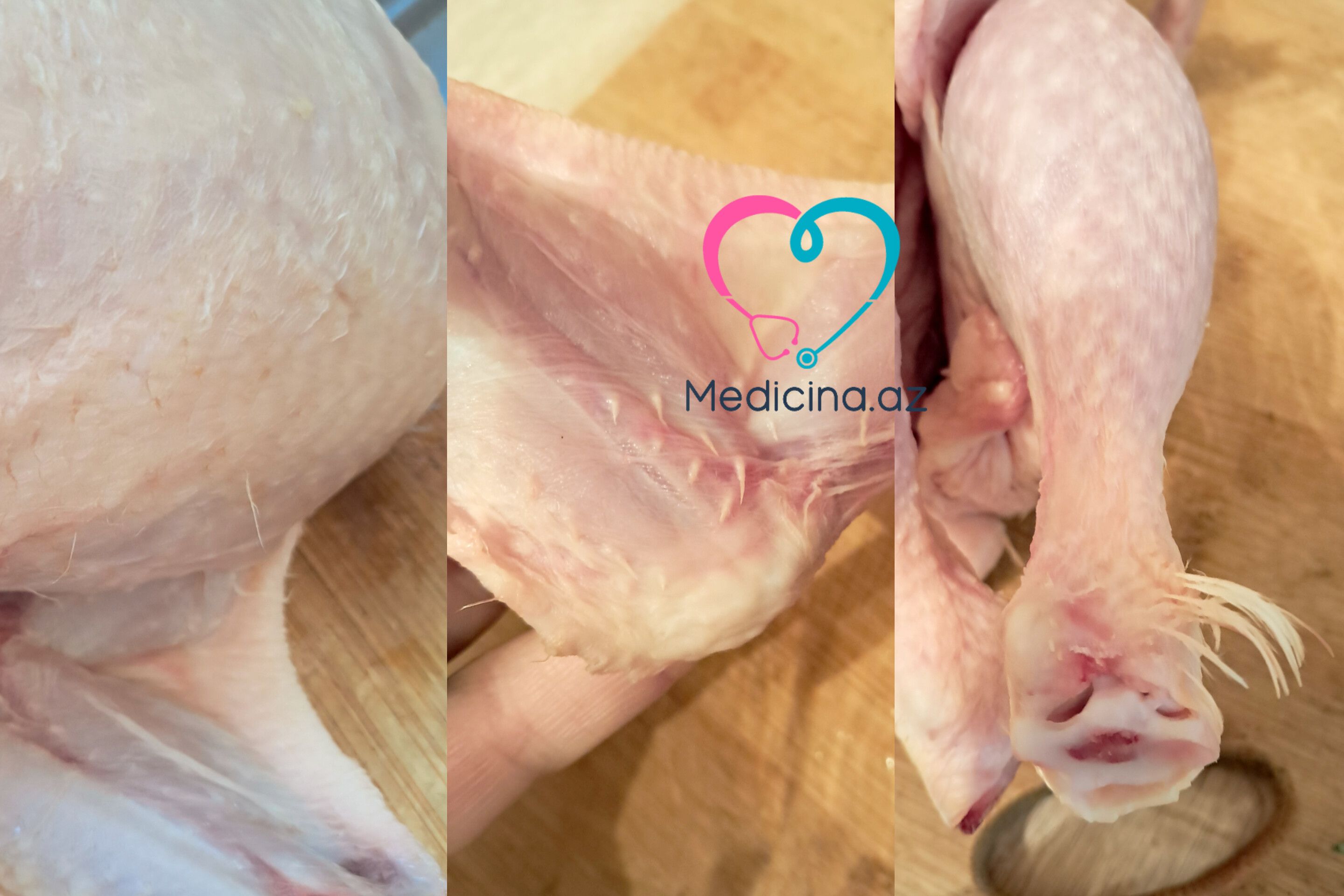 Tükü yaxşı yonulmamış broyler toyuqları təhlükəlidir? -  Açıqlama