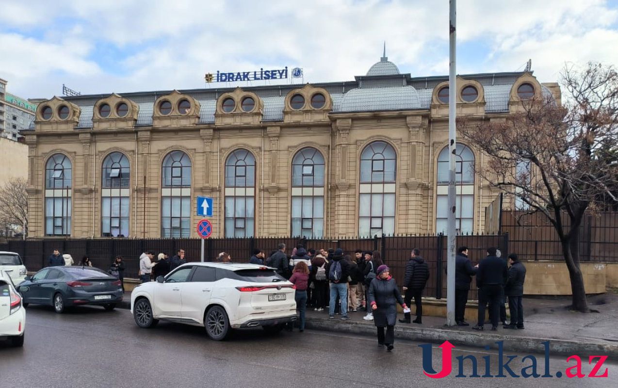 "İdrak" liseyində şagird müəllimi güllələdi -  Yenilənib