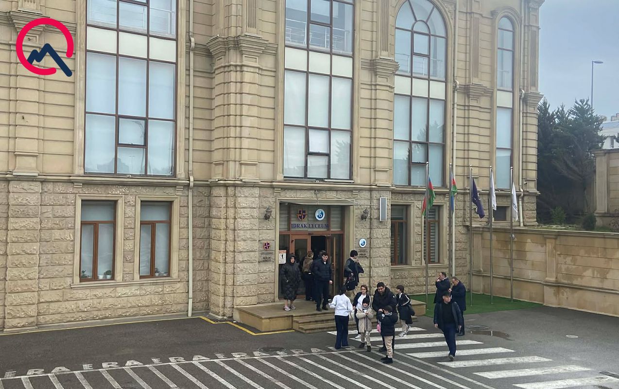 "İdrak" liseyində şagird müəllimi güllələdi -  Yenilənib