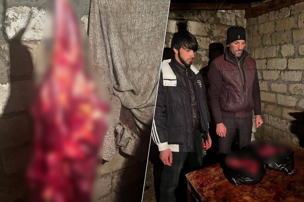 146 kq at ətini satmaq istəyənlər saxlanıldı - FOTO