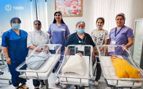 Lənkəranda  ana üçən dünyaya gətirdi 