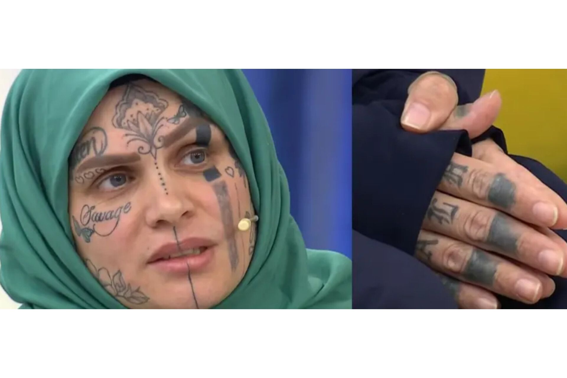 Proqrama qatılan qadının  döymələri gündəm oldu