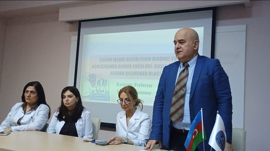 "Ürəyin işemik xəstəliyinin gender fərqləri" mövzusunda seminar keçirildi -  FOTO