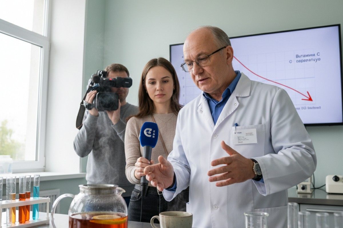 Limondakı C vitamini isti çayda məhv olur   –  Dosent