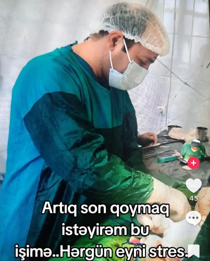 Vəfat edən həkimin paylaşımları diqqət çəkdi -  FOTO