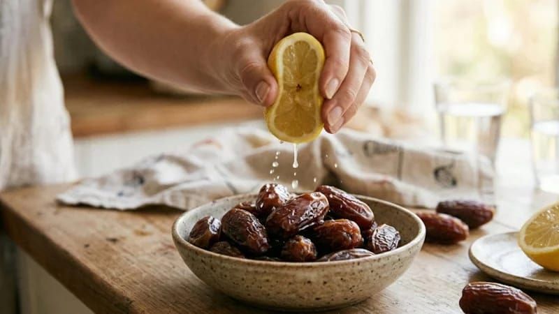 Xurmaya limon sıxmağın  maraqlı təsirləri