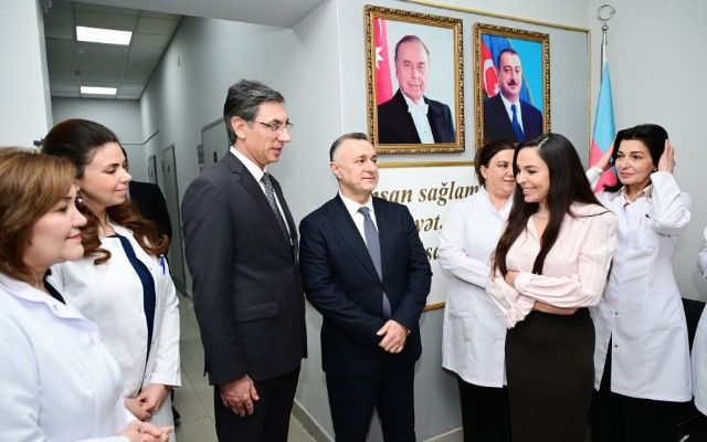 Leyla Əliyeva Narkoloji Mərkəzi ziyarət etdi -  FOTO