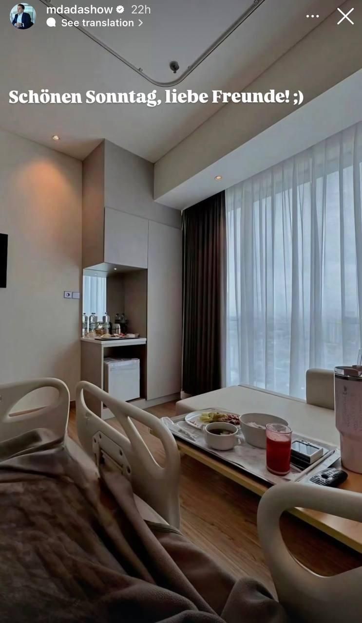 Murad Dadaşov Almaniyada xəstəxanadadır 