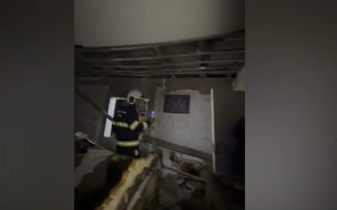 Şirvanda evdə partlayış -  Yaralanan var - VİDEO