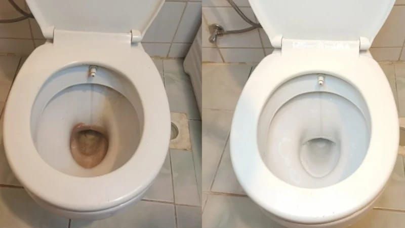 İllərlə yığılan çirki saniyələr içində təmizləyir -  Tualetləri parıldadan üsul 