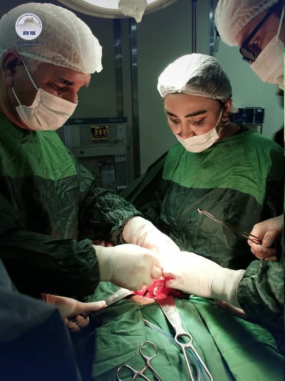 Tədris Cərrahiyyə Klinikasında nadir əməliyyat uğurla icra olundu -  FOTO