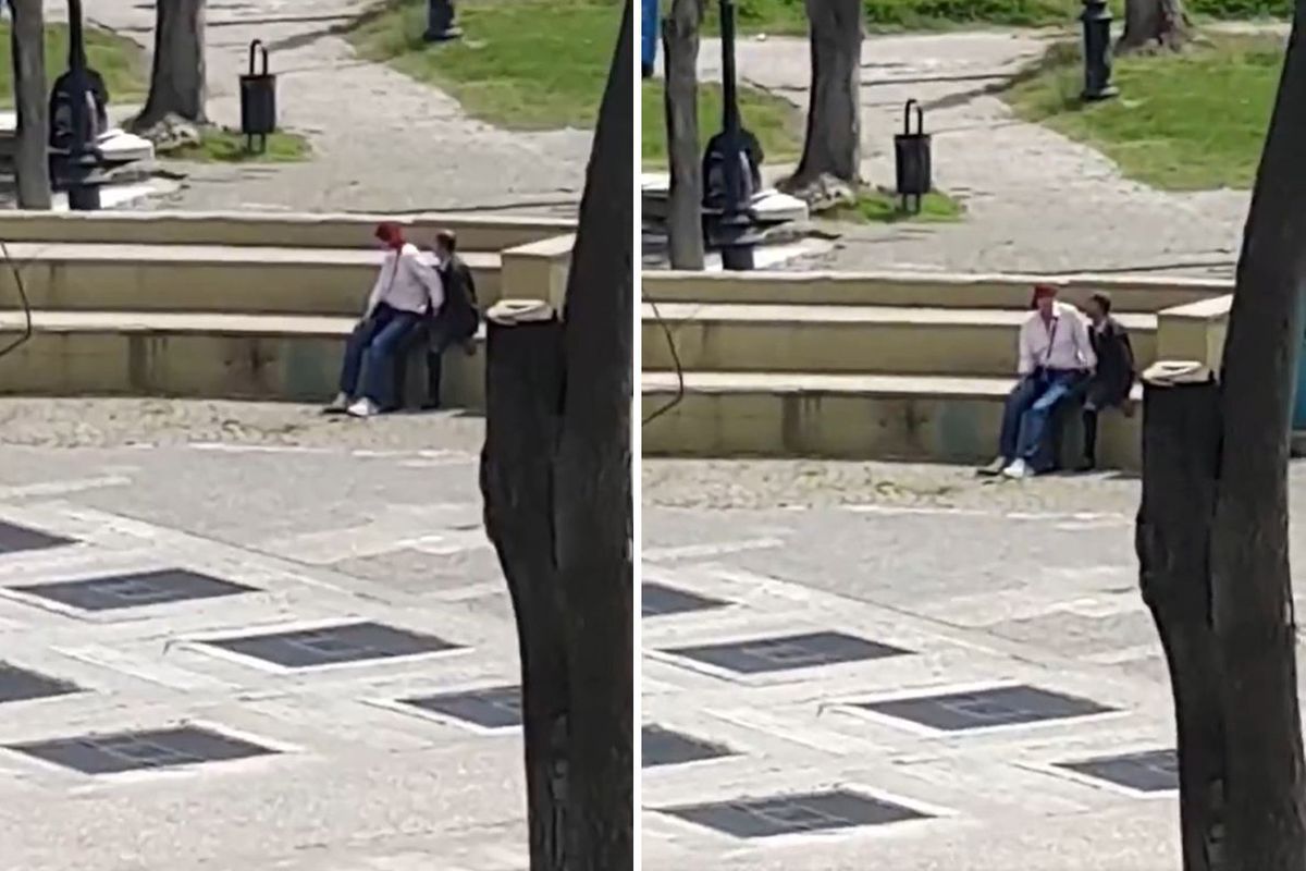 Şəhərin mərkəzində qeyri-etik  görüntülər