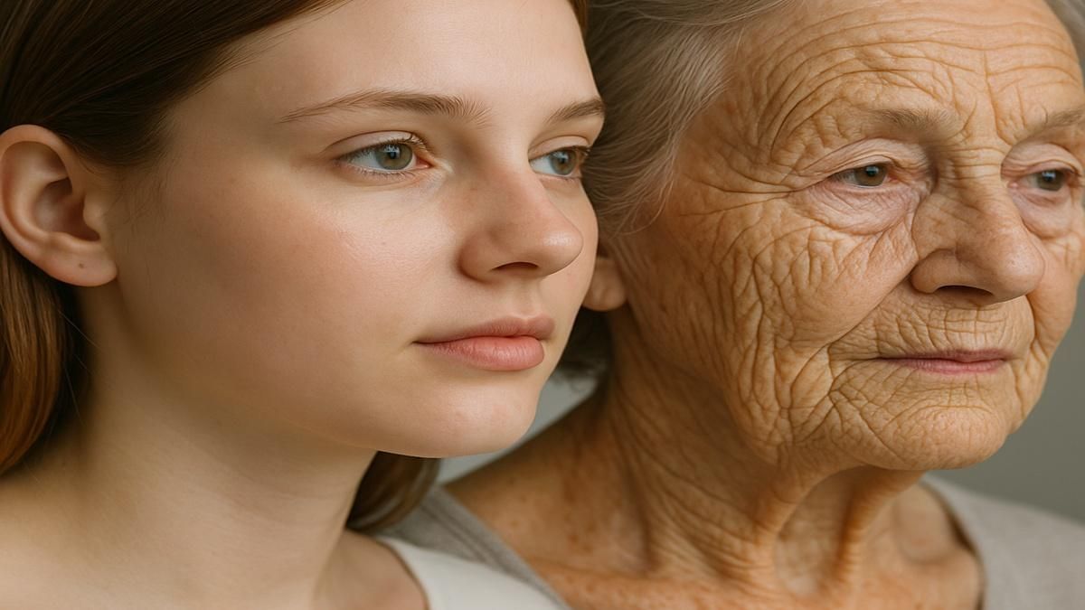 İnsan yaşlandıqda  xarici görünüşündə ilk nə qocalır? 