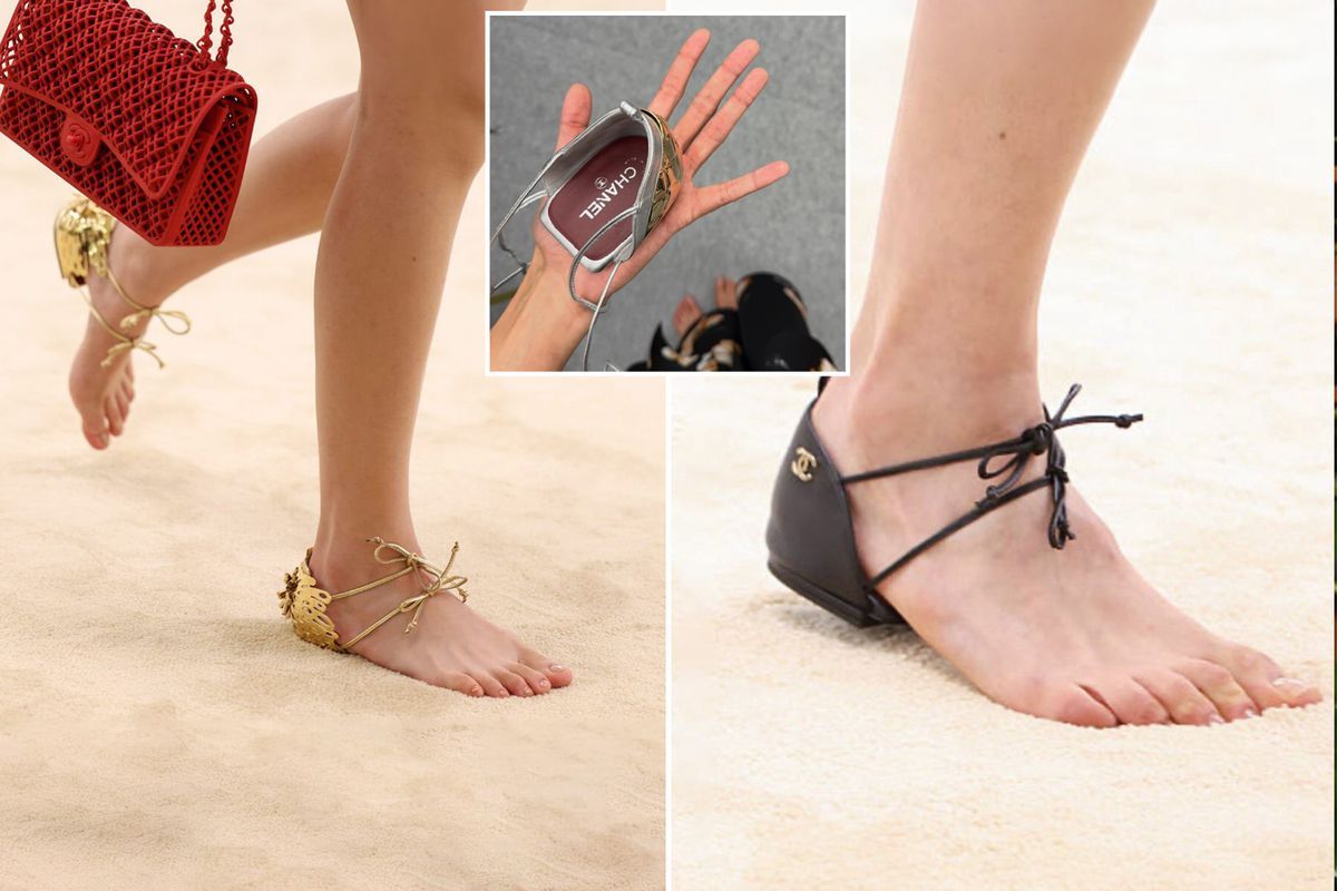 Chanel-in sandaletləri şoka saldı -   Qiyməti inanılmazdır