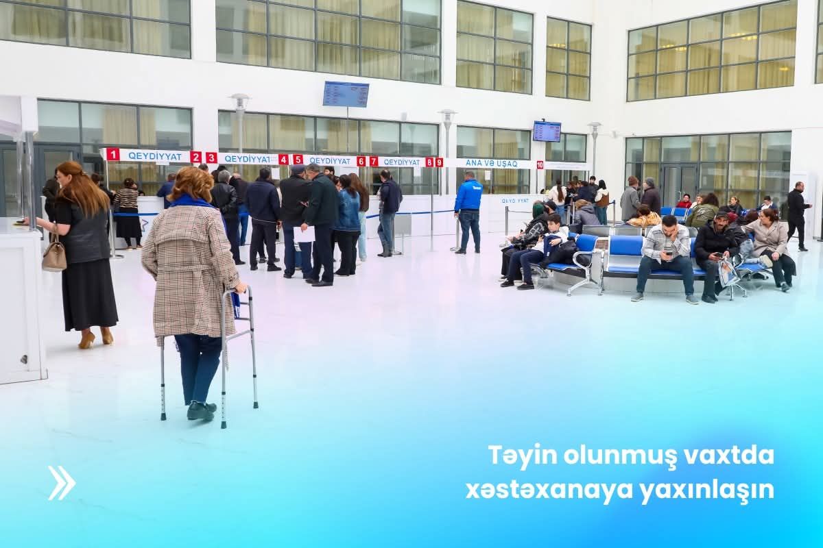 Abşeron Rayon Mərkəzi Xəstəxanası onlayn növbəyə keçdi -  FOTO