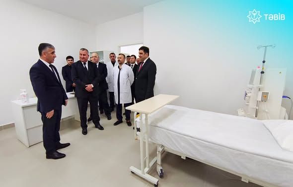 Gədəbəydə yeni Hemodializ şöbəsi açıldı 