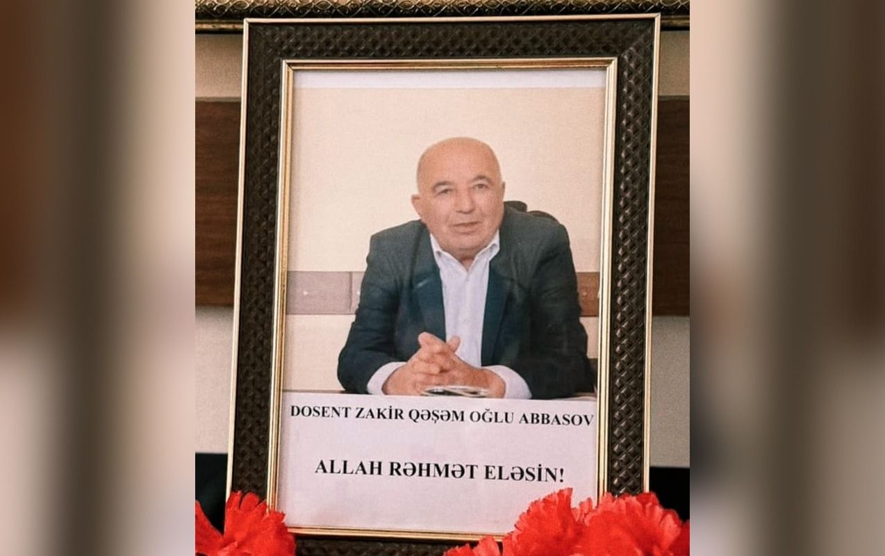 Adil Kərimlinin dosent dayısı vəfat etdi -  FOTO
