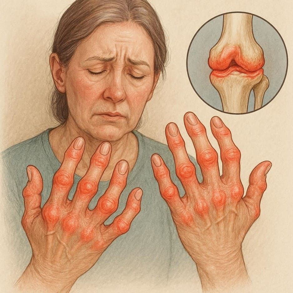 Revmatoid artrit təkcə oynaqlarda olmur 