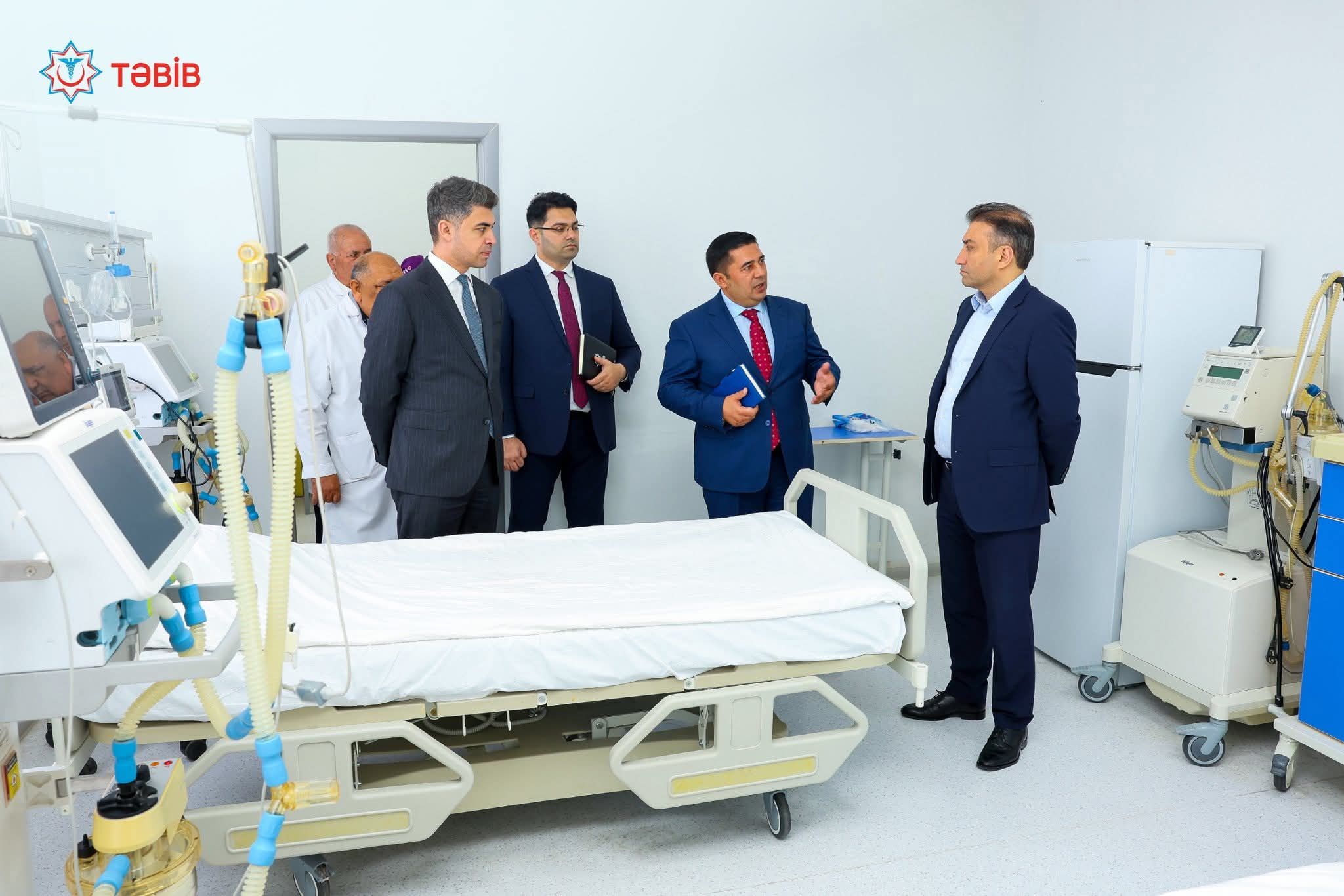 Anar Bayramov Qarabağdakı tibb müəssisələrinə baxış keçirdi -  FOTO