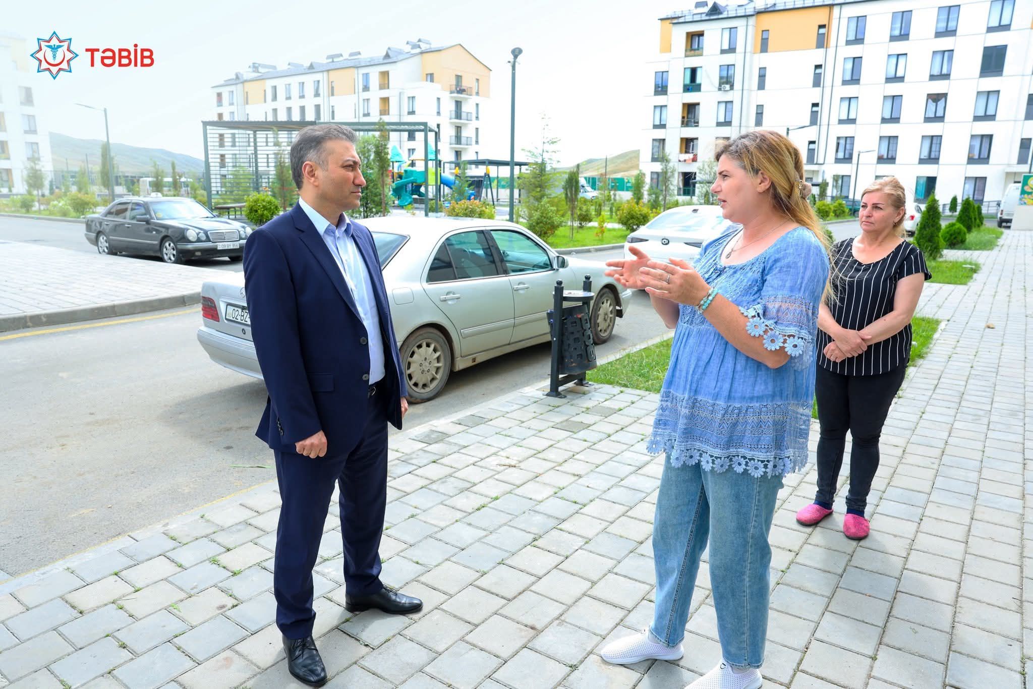 Anar Bayramov Qarabağdakı tibb müəssisələrinə baxış keçirdi -  FOTO