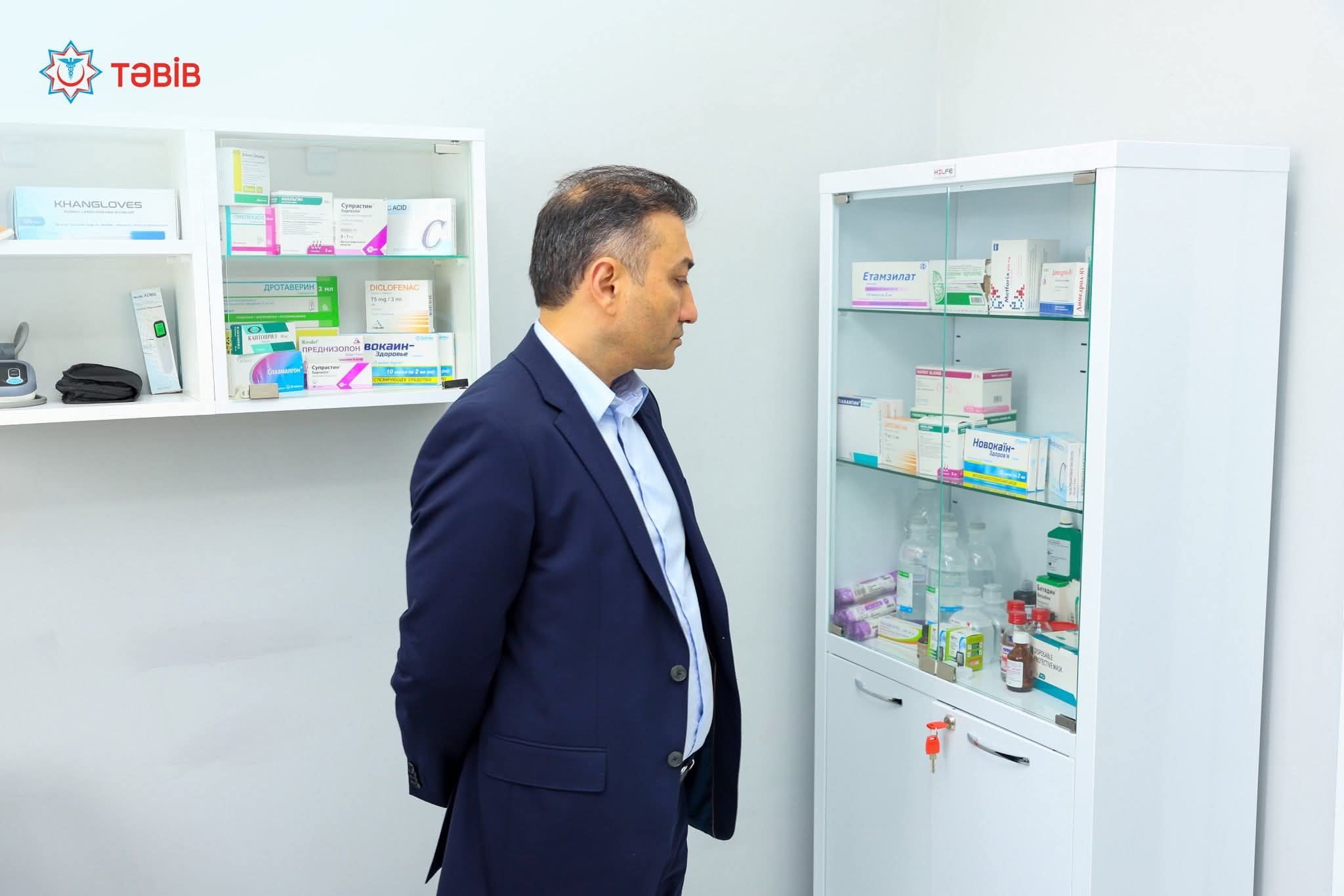 Anar Bayramov Qarabağdakı tibb müəssisələrinə baxış keçirdi -  FOTO
