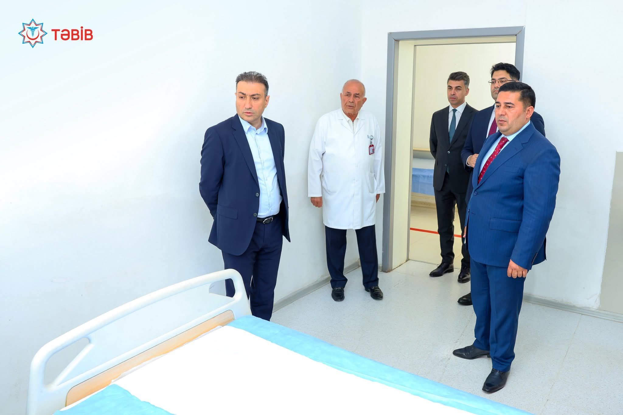 Anar Bayramov Qarabağdakı tibb müəssisələrinə baxış keçirdi -  FOTO
