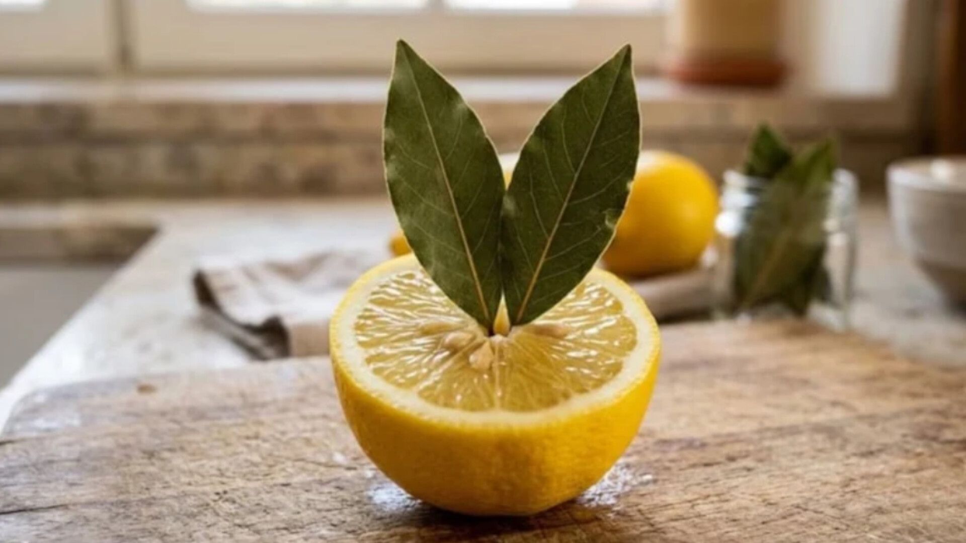 Limonun içinə dəfnə yarpağı qoyun:  Sınayanlar eyni təsiri bildirirlər